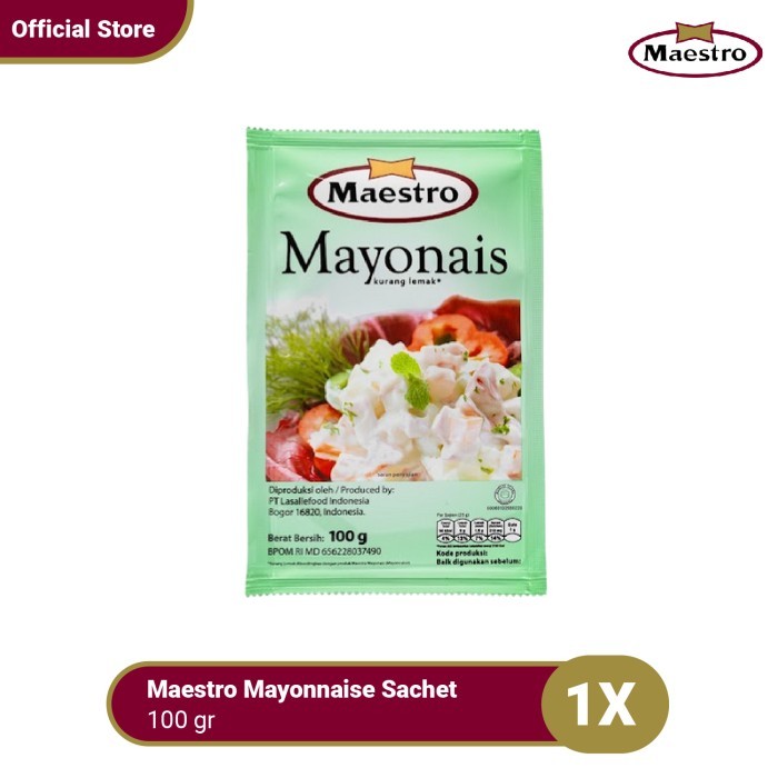 

Maestro Mayonnaise Sachet 100 g
