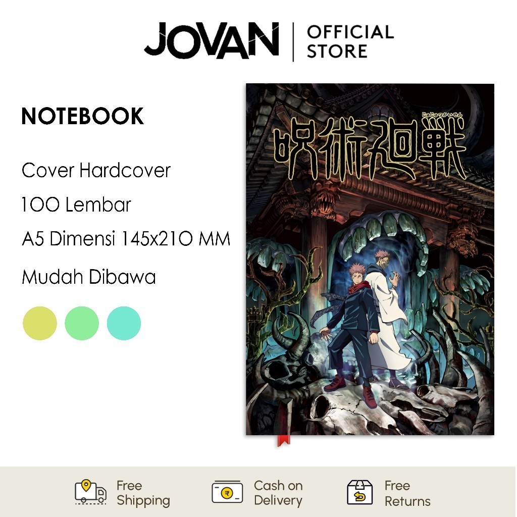 

Notebook Hardcover Custom Satoru Gojo Jujutsu Kaisen 11 Buku Tulis Catatan Note Agenda Planner Jurnal Diary Notebook Anime