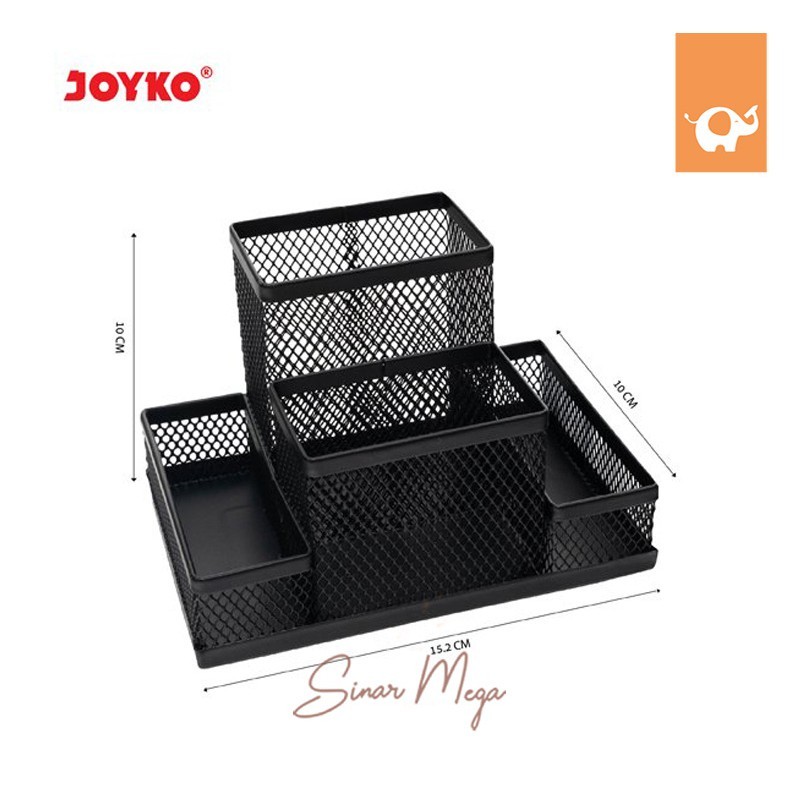 

H7Y Joyko Desk Set DS-19/ Tempat Alat Tulis Meja Bahan Besi Murah