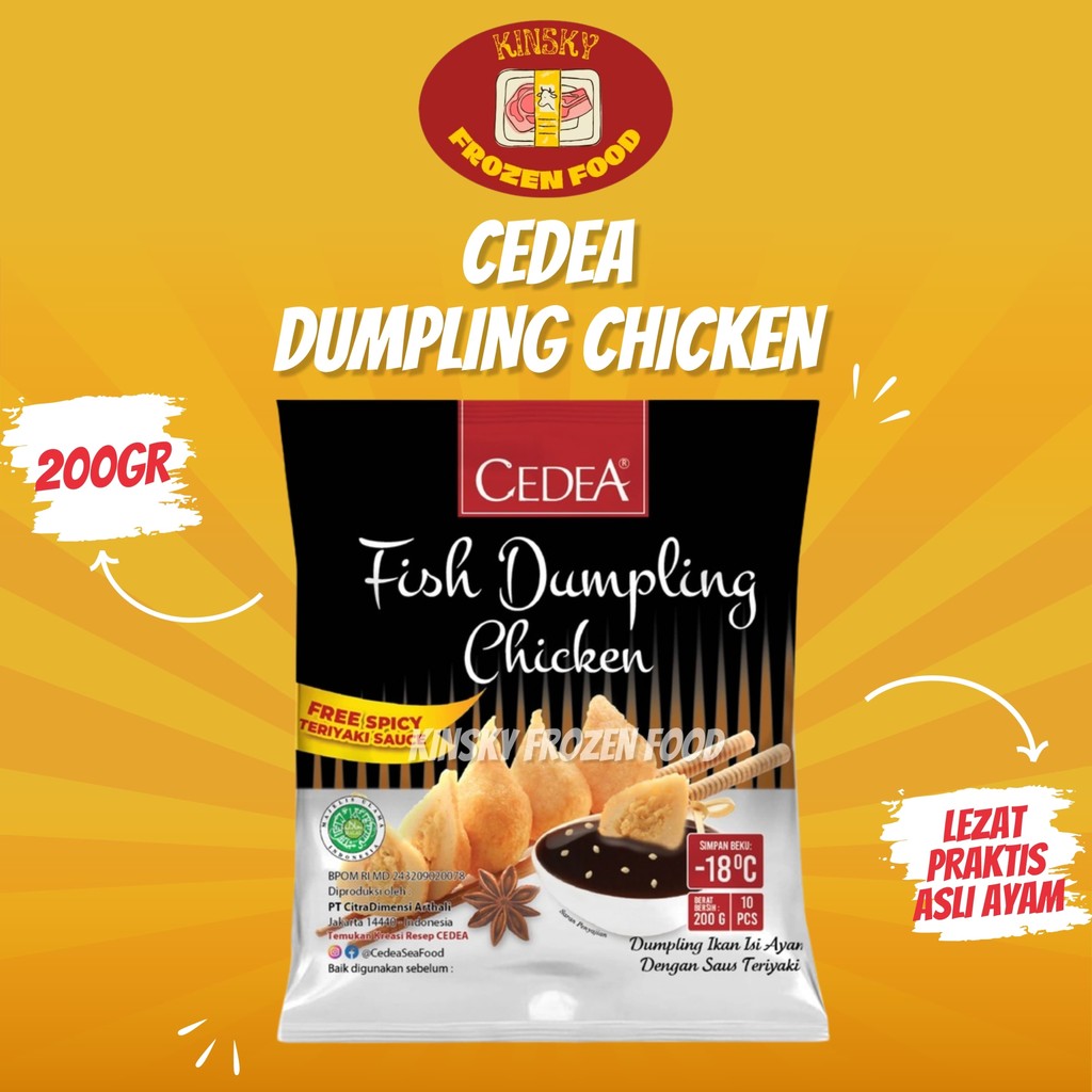 

CEDEA FISH DUMPLING CHICKEN 200GR