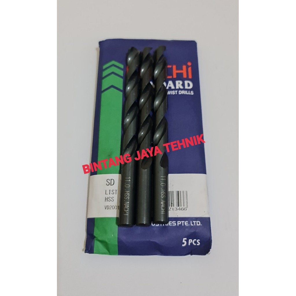 MATA BOR BESI 11mm NACHI HSS / NACHI 11mm HSS MATA BOR BESI - 11mm