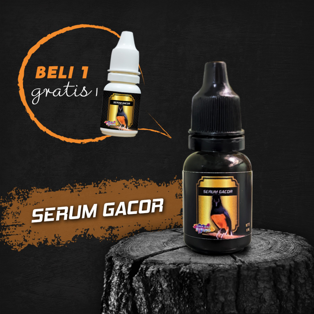 Vitamin Burung Juara - Penggacor Burung - Stamina Burung - Dopping Burung Gacor - Jamtrok - Serum Ga