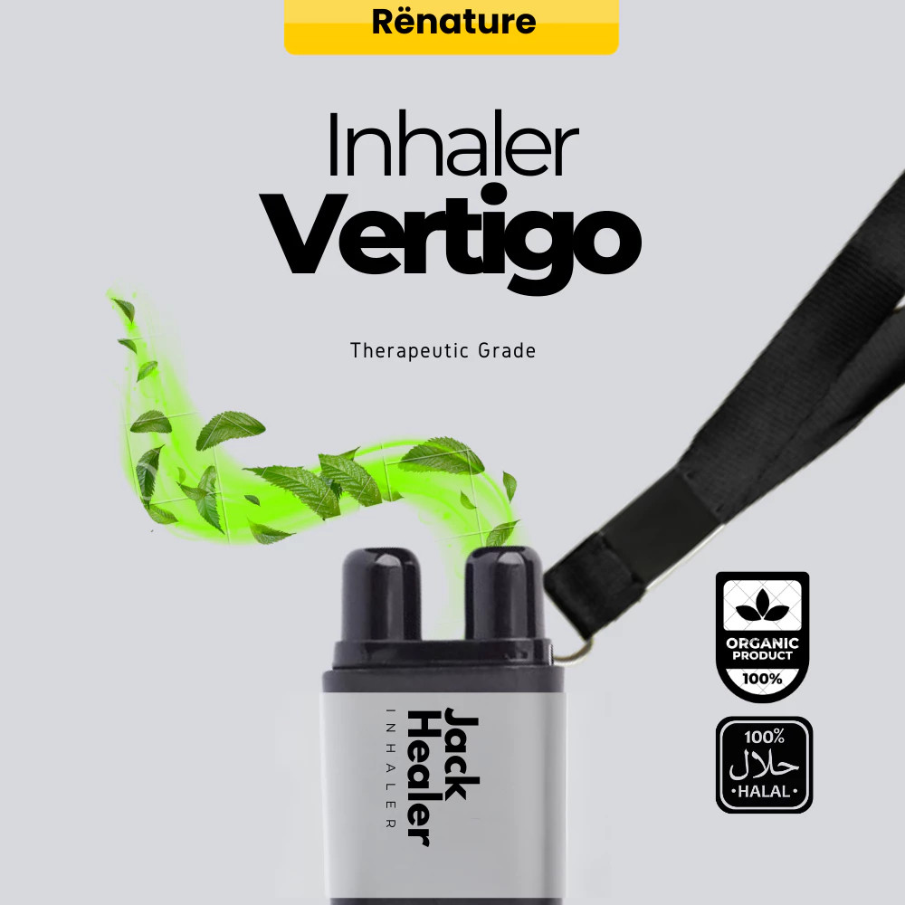 JackHealer - Inhaler Vertigo/Kepala Pusing Herbal Pereda Melegakan Gejala Penyakit Vertigo/Kepala Pu