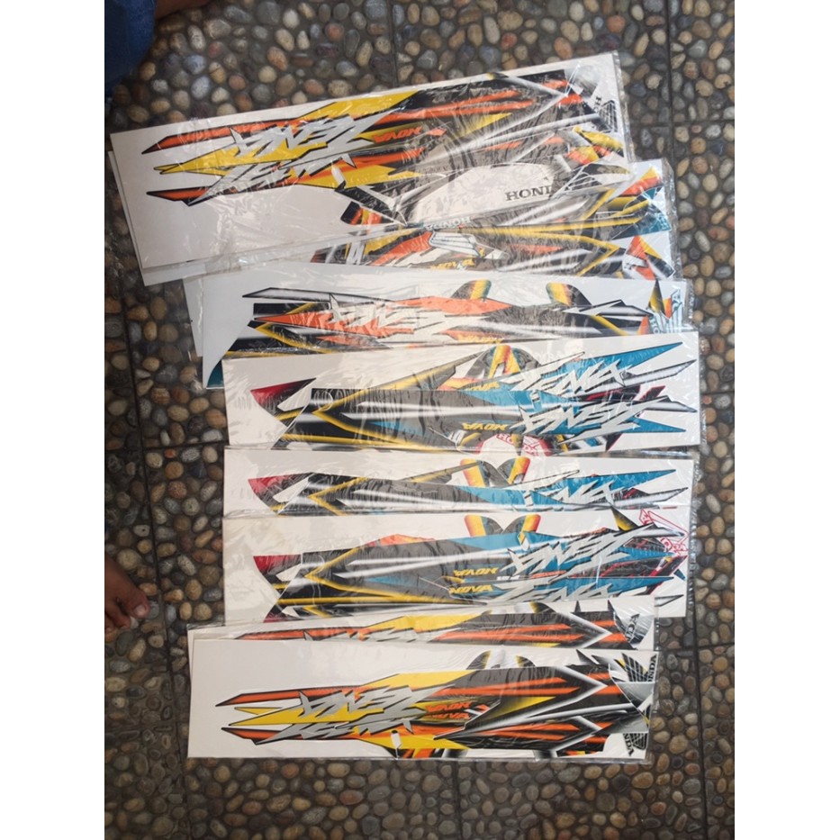 Stiker body set Honda Tena