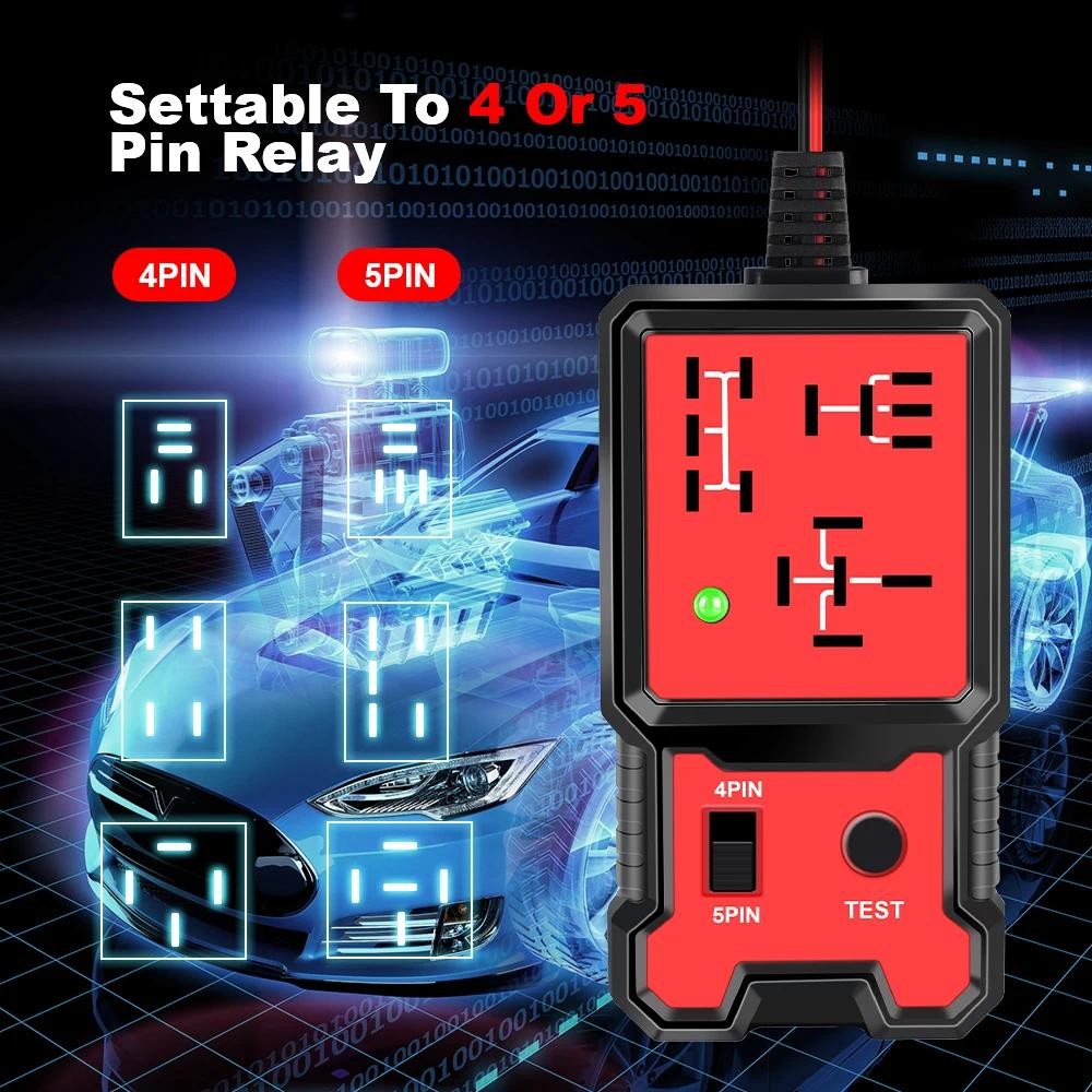 Lyn Penguji Tegangan Penguji Tegangan Penguji Aki Mobil Pemeriksa Aki Mobil Lampu Indikator Led