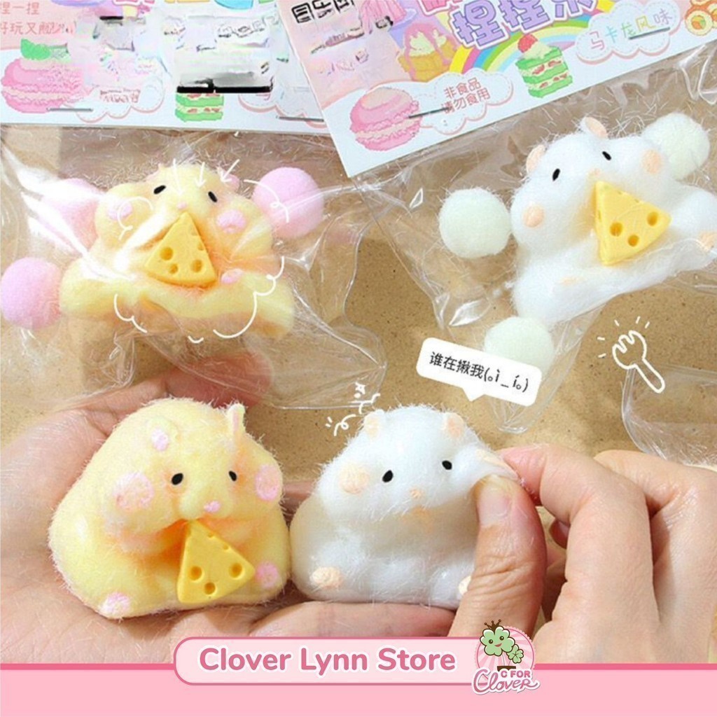 TABA SQUISHY FAT HAMSTER mainan pencetan fidget lucu cfc