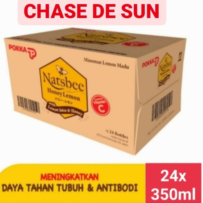 

Pokka Natsbee Honey Lemon 350ml 1 Dus isi 24 Pcs