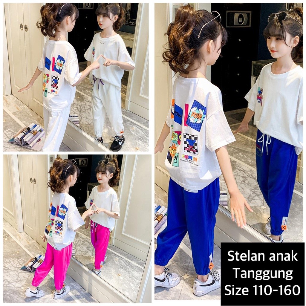 (LOCHIC) BS-168 STELAN ANAK CEWEK 2ND ARCHIVE SIZE 120-160