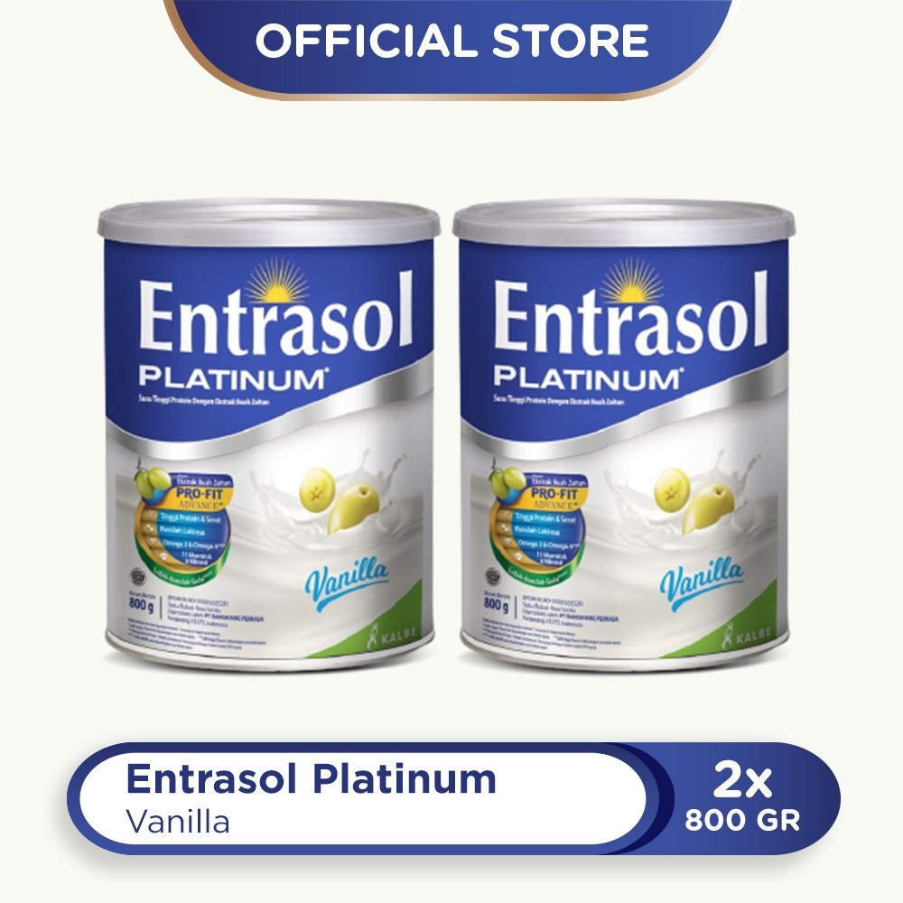

Entrasol Twinpack Platinum Vanilla 800g
