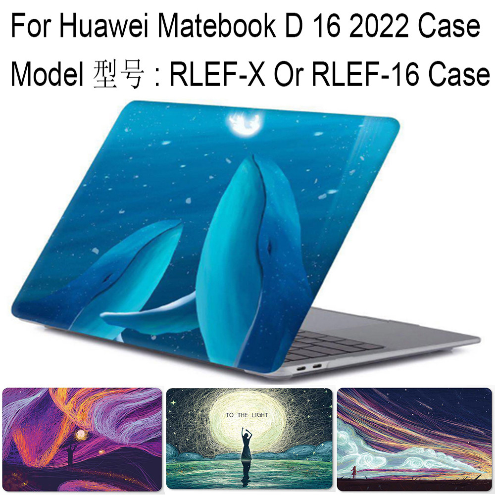 Laptop Case For Huawei Matebook  D 16 2023 Hard Shell Cover case for huawei matebook 2022 d 16 in  r