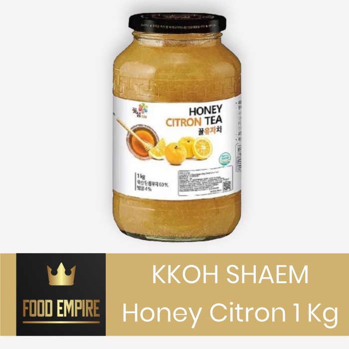 

New Arrival KKOH SHAEM Honey Tea 1 Kg | Lemon Citron Ginger | Teh Madu Korea - Honey Citron