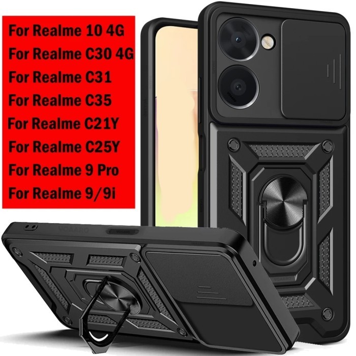 Robot Case Realme C30 C31 C33 C35 Casing Hardcase Pelindung Kamera