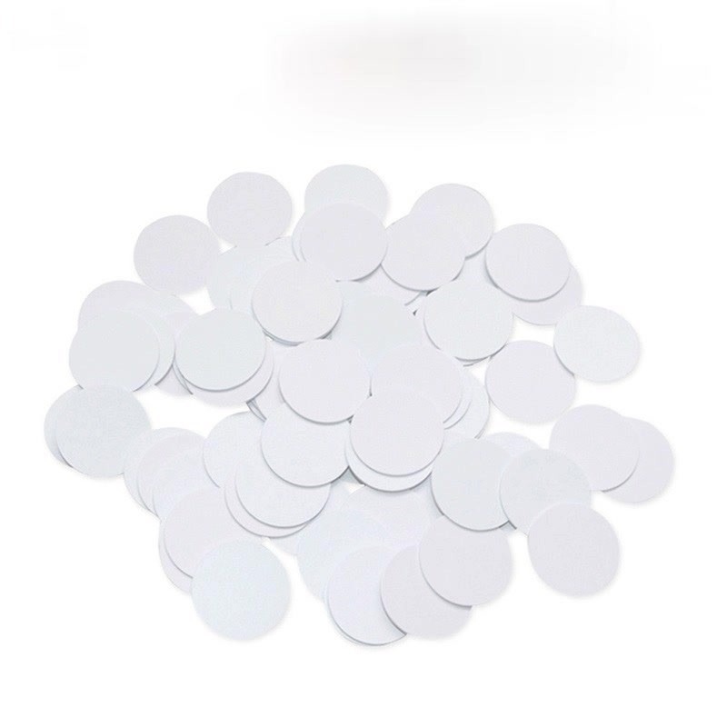 

50/30pcs NFC Ntag215 Coin TAG Key 13.56MHz NTAG 215 Card Label RFID Ultralight Tags Labels 25 mm diameter Round Box