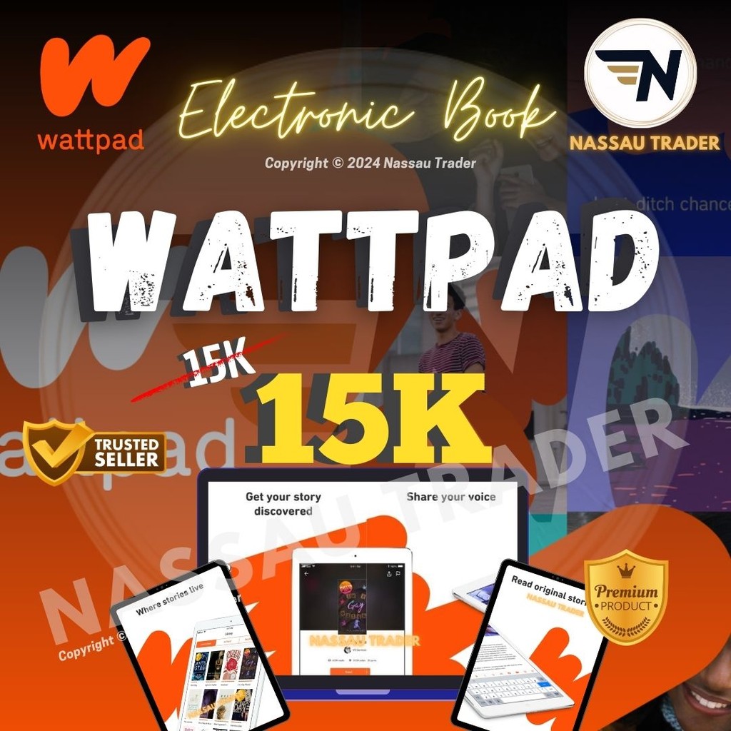 Wattpad Pro Premium 1 Tahun Bukan MOD Full Garansie A1