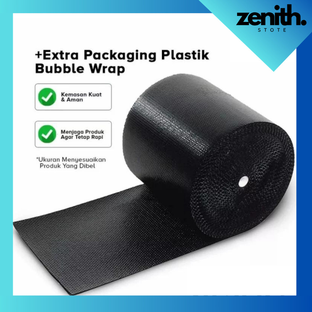 

Zenith - Tambahan Packing Bubble Wrap Besar Super Aman 10 Lapis / Bubble Packing Anti Pecah Tebal / Extra Bubble Wrap Termurah