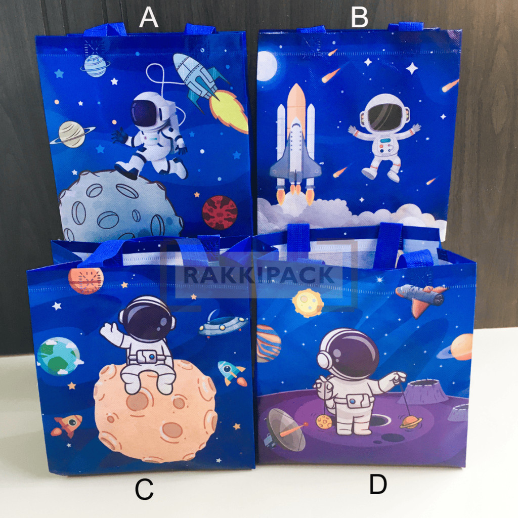 

Goodie Bag tas ultah anak hampers ulang tahun Astronot