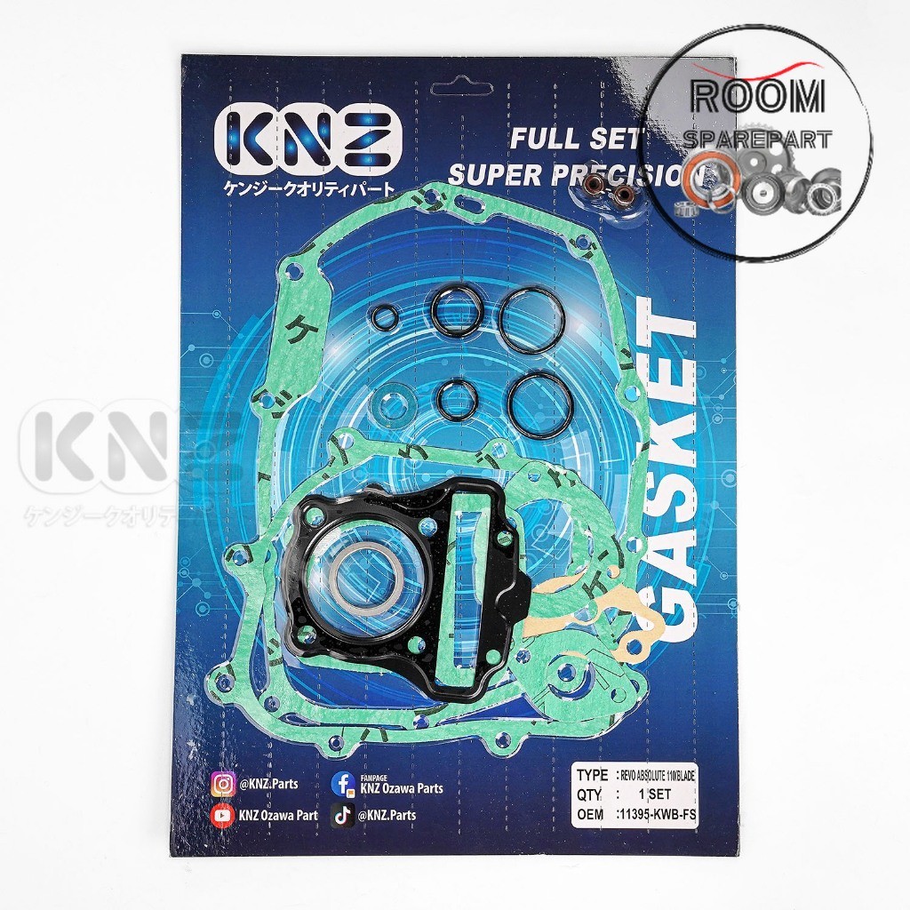 Paking Gasket Full Set  KARISMA / KIRANA Merk KNZ