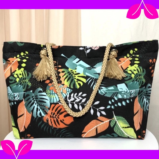 Tas jinjing wanita tali sumbu tas slempang totebag handbag jumbo - TOTEBAG LEBAR