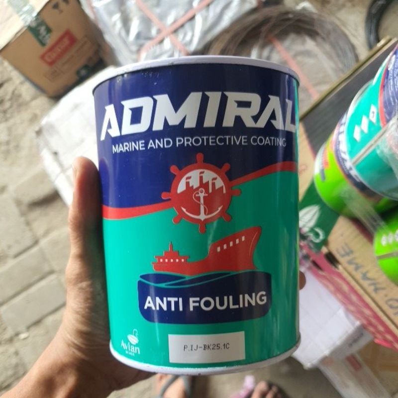 

CAT ANTI FOULING CAT KAPAL PERAHU 1KG / ANTI KARANG LAMBUNG KAPAL ADMIRAL DAN THINER ADMIRAL 1LITER