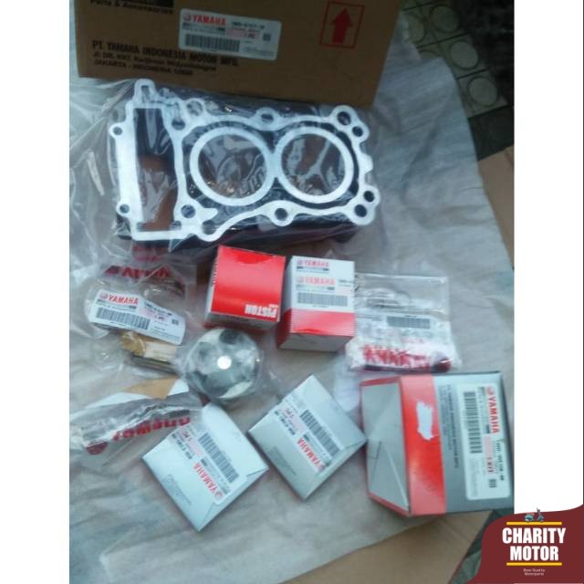 blok seher paket sama seher kit yamaha r25 aslii