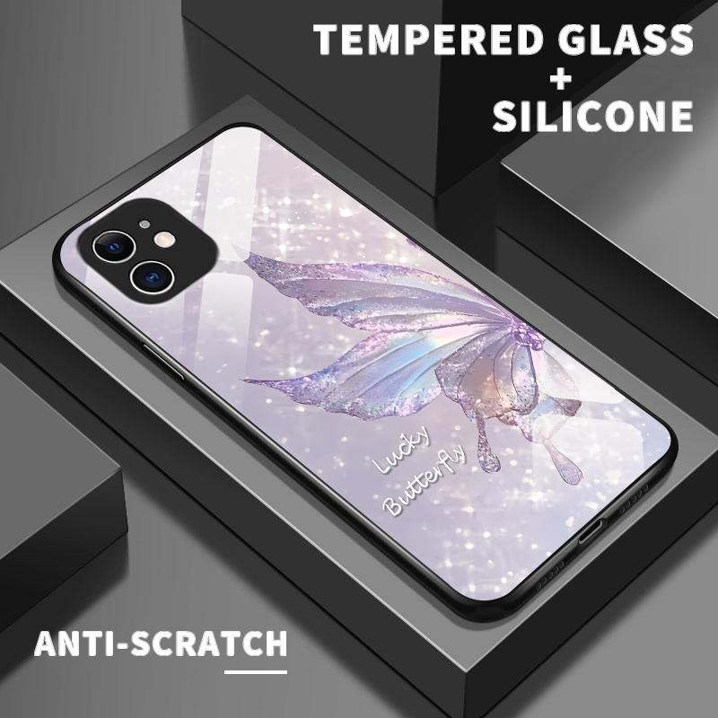 Kaca Kaca For Vivo S1 S1 Pro S1 Prime S10e S12 S16 S16 Pro S16e S17 Pro S17 S17t S18 Pro Case Kupu-k