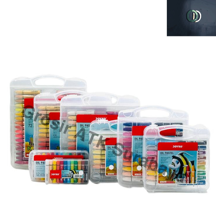 

HOT SALE!! / ( VARIAN ) CRAYON / Krayon Minyak / Oil Pastel JOYKO 12 18 24 36 48 55 Warna