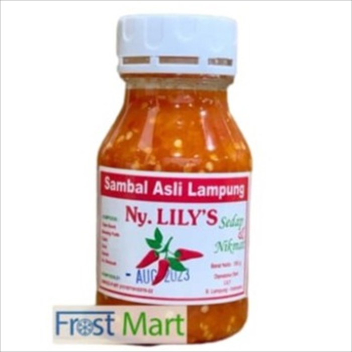 

✨TERLARIS -Sambal Lampung Ny. Lily 350Gr