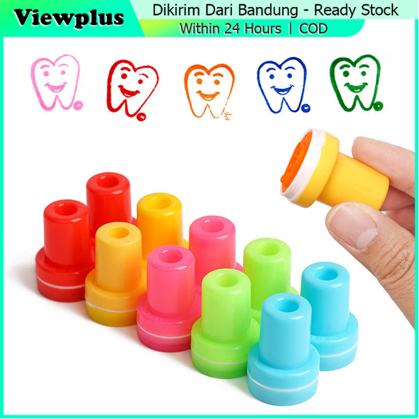 

10Pcs/Pack Stempel Stamp lucu Reward Bentuk Gigi emoji untuk Anak-anak, Stempel Klinik Gigi, Hadiah Natal untuk Siswa Sekolah , stempel lucu dan menarik