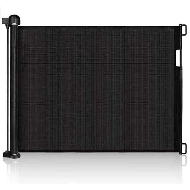 ✨BISA COD✨ - Retracable Baby Safety Gate - Pintu Pengaman Bayi Lipat - Pintu Lipat - Hitam