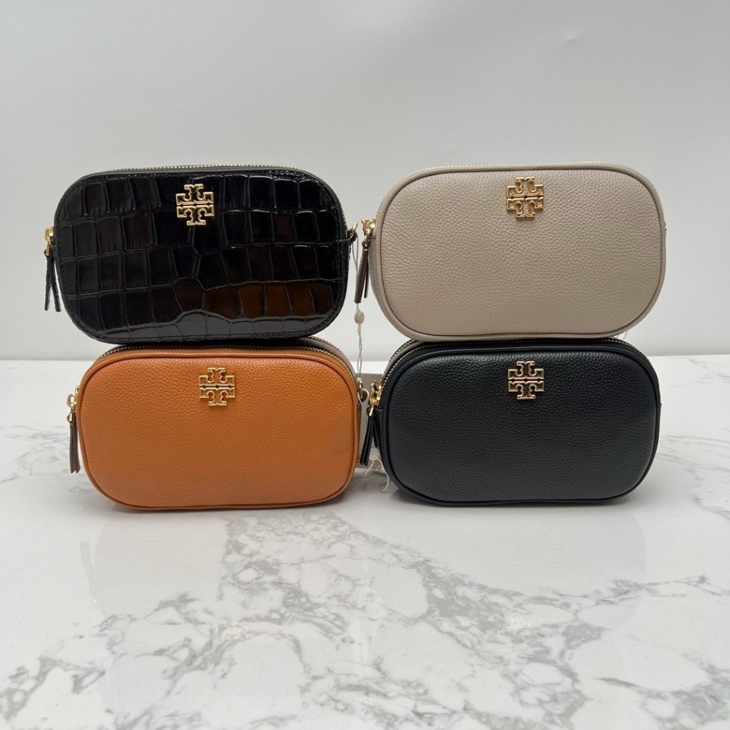 New Counter ORI TB camera bag women pebble leather shoulder sling bag Tory Burch 157733#