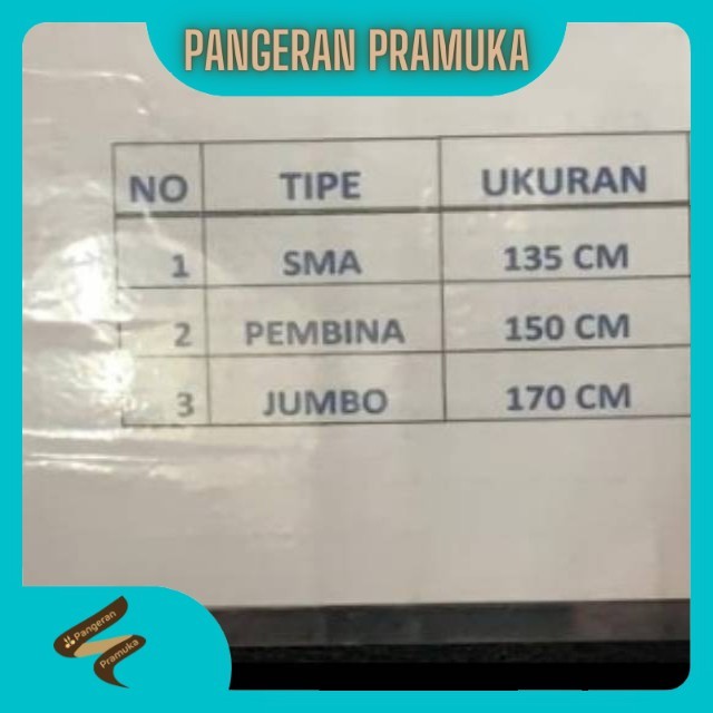 Kacu Sma Satin SNI Penegak Pramuka 135cm