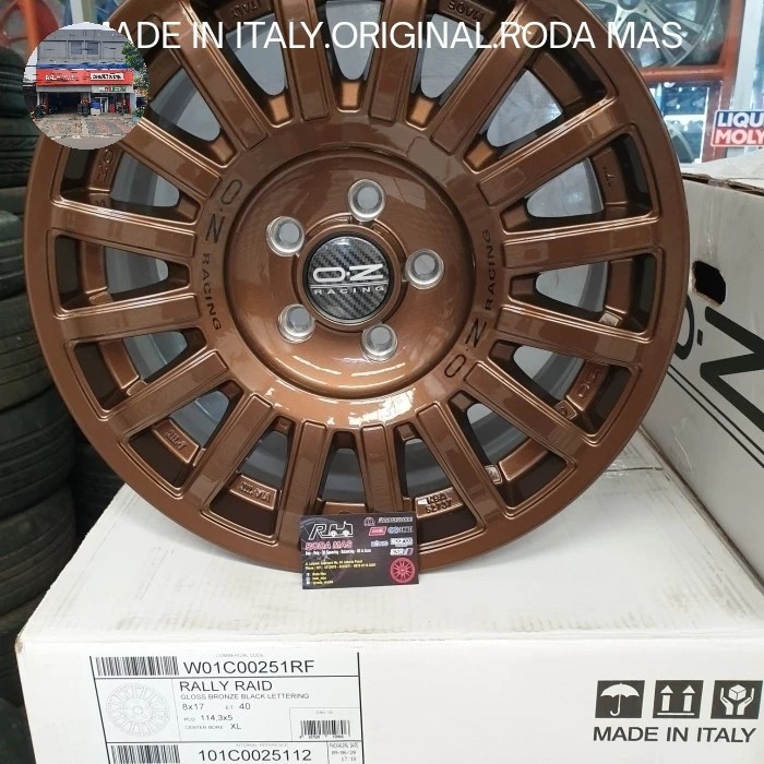 Velg OZ Racing Rally Raid Original R17inch 5x114.3