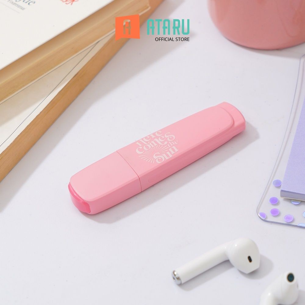 

Ataru Spidol Highlighter - Pink Spidol Stabilo Warna Warni Alat Tulis Penanda Text Marker