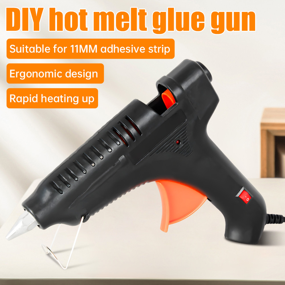 100W hot melt glue gun 11mm glue gun high power glue gun high quality hot melt glue gun household gl
