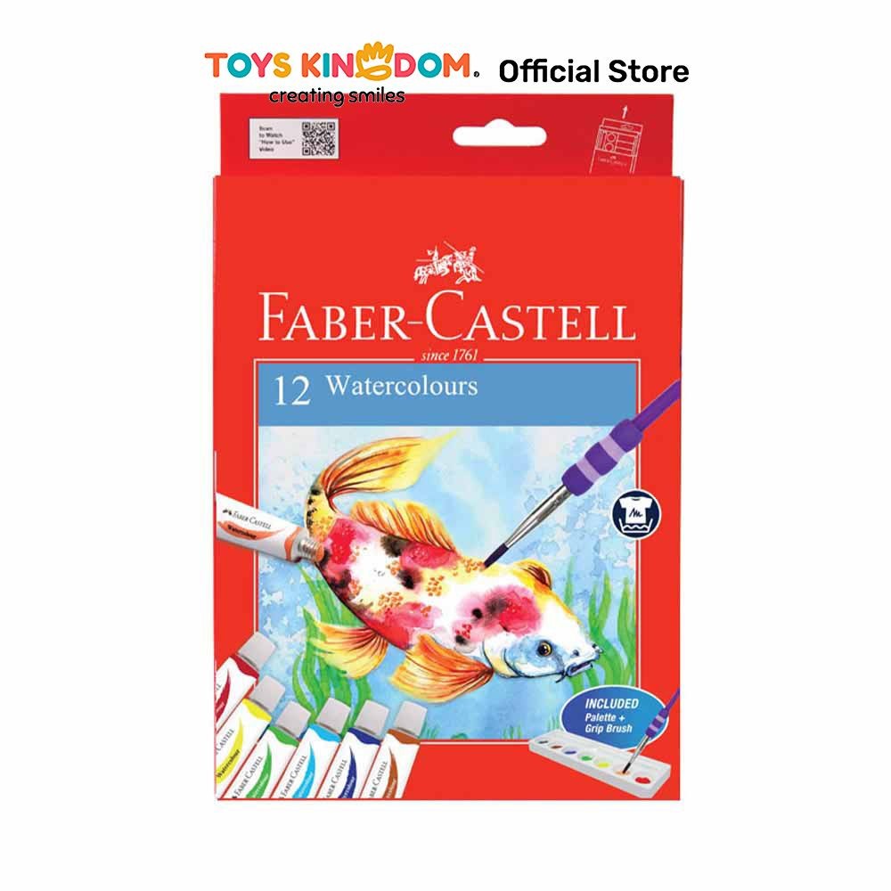 

Toys Kingdom Faber Castell 12 ml Set 12 Pcs Cat Air 121004N Watercolour Paints Alat Tulis Warna Warni Alat Mewarnai Perlengkapan Sekolah Anak Peralatan Menggambar Dan Melukis
