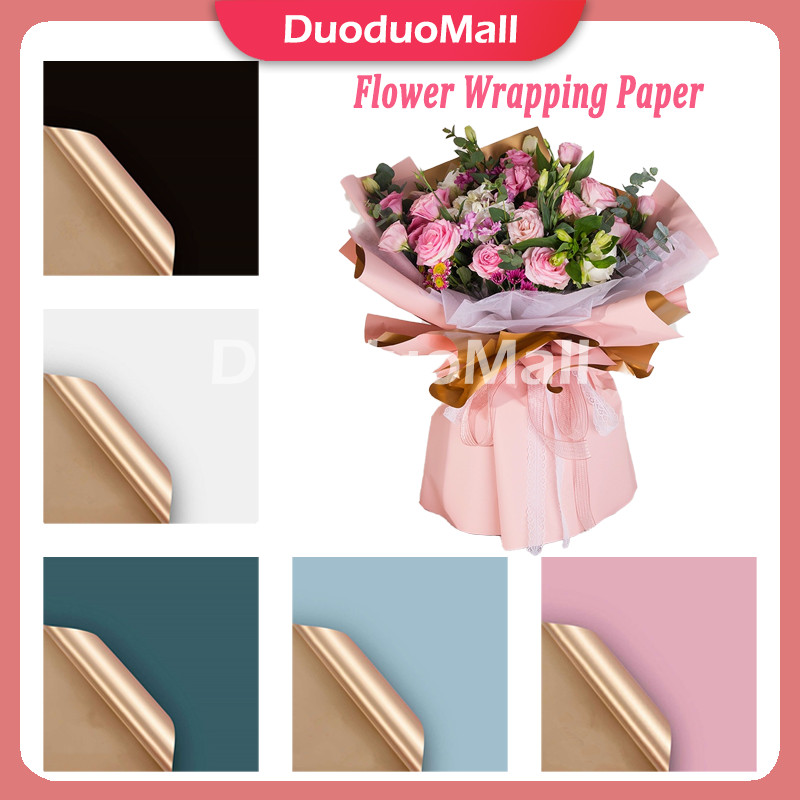 

Flower Wrapping Cellophane/Flower Wrapping Paper Bicolor Gold