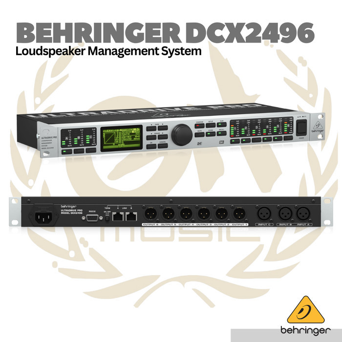 Behringer Ultra-Drive Pro DCX2496 DLMS Loudspeaker Management System