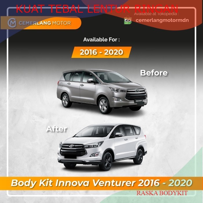 Body Kit Bodykit Innova Reborn 2016 - 2020 Venturer BODY KIT VENTURER