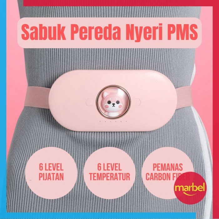 Sabuk Pijat Penghangat Pereda Rasa Nyeri Haid Menstruasi PMS AFS2105