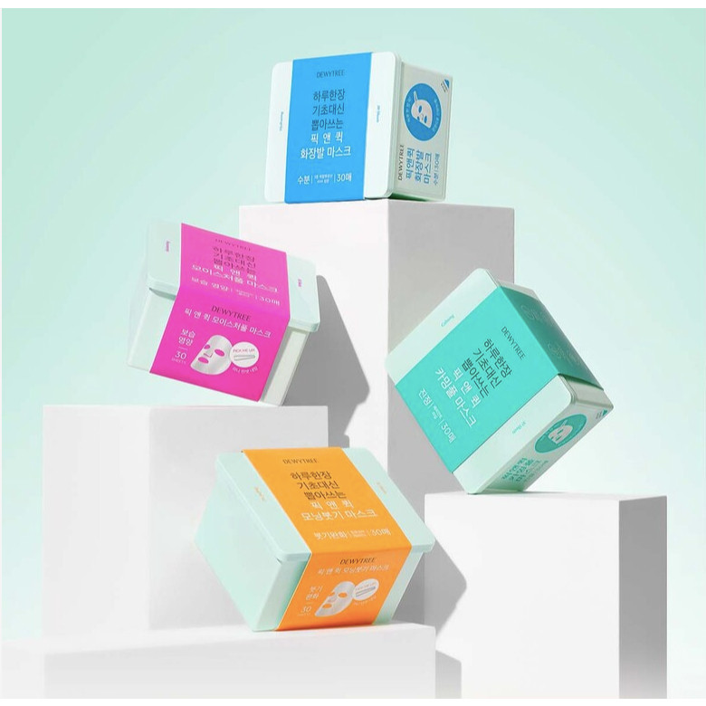 DEWYTREE Pick and Quick Mask Sheet | DEWYTREE Set