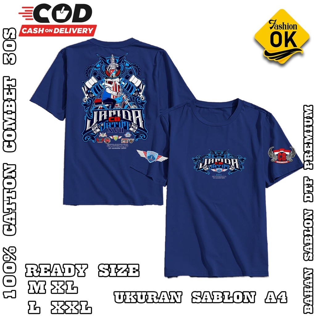 Kaos JAMDA CB JATIM XVII Terlaris