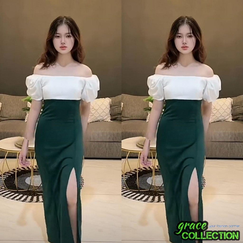 GRAC3COLL BODYCONE PARTY DRESS WONHEE SIZE M - XXL / DRESS KONDANGAN / DRESS SCUBA SEKSI / DRESS NAT