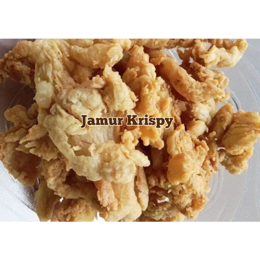 

PROMO SALE jamur crispy 1kg jamur krispi 1 kg keripik jamur tiram jamur krispy jamur tiram crispy