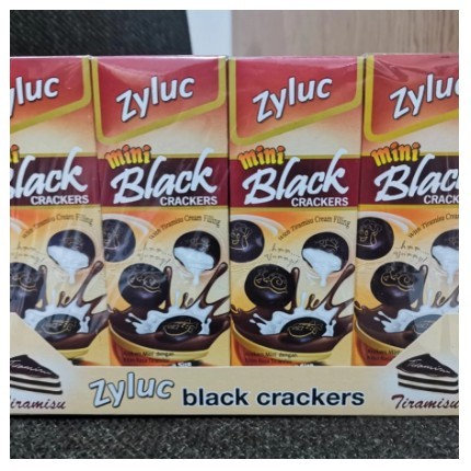 

Zyluc Biscuit Tiramizu 20pcs x 45gr / Zy -Look Black Crackers Tiramisu 45gr