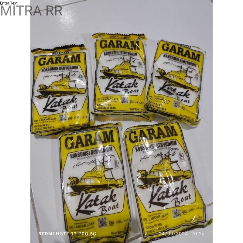 

Garam beryodium cap katak 200g ecer