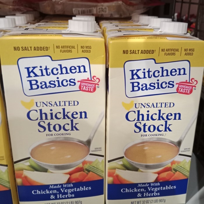 

Kitchen Basics Unsalted Chicken Stock 907 gr