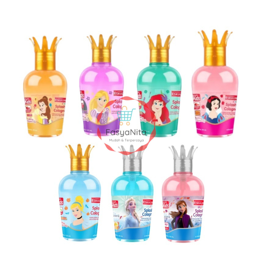 ESKULIN Kids Disney Princess Cologne | Eskulin Kids Cologne Princess 60 ML - Fasyanita Denpasar