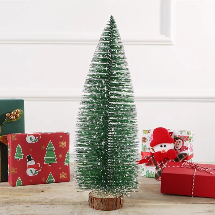 

DEKORASI POHON NATAL MEJA HIASAN NATAL POHON NATAL MINI KADO NATAL - AB7102 40CM