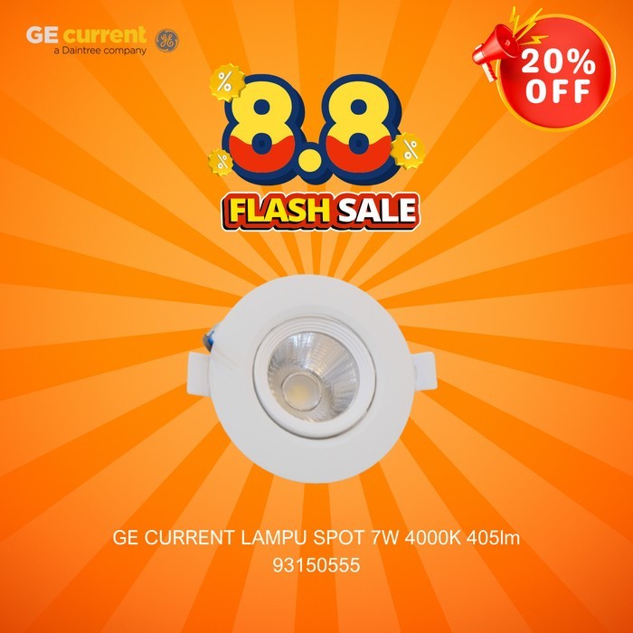 LAMPU SPOT GE LIGHTING  7W 4000K 405lm