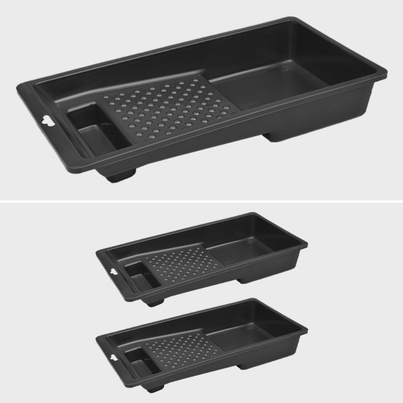 

1185 Convenient 4" Plastic Paint Tray for Household Decorating & Construction Workers, Detailed Brush Work in Home or Studio